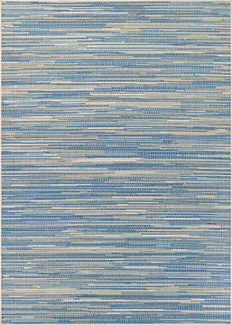 Couristan MONACO Blue Runner 6 to 9 ft Polypropylene Carpet 127153