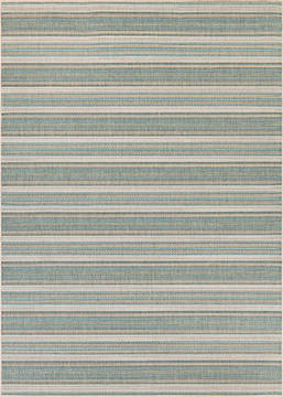 Couristan MONACO Green Rectangle 2x4 ft Polypropylene Carpet 127233