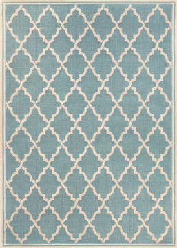 Couristan MONACO Green Rectangle 2x4 ft Polypropylene Carpet 127305