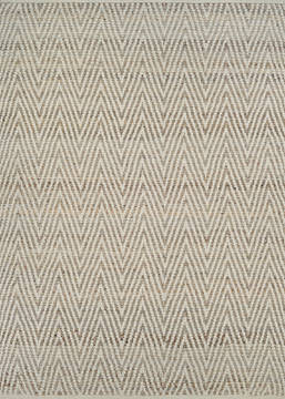 Couristan NATURES ELEMENTS Beige Rectangle 6x9 ft Cotton and Jute Carpet 127554