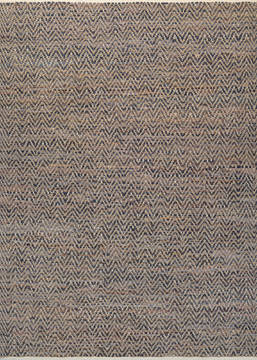 Couristan NATURES ELEMENTS Brown Rectangle 2x3 ft Cotton and Jute Carpet 127604