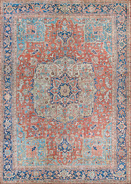 Couristan PASHA Red Runner 6 to 9 ft Polyester Carpet 127740