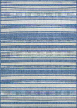 Couristan RECIFE Blue Rectangle 2x4 ft Polypropylene Carpet 128019