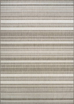 Couristan RECIFE Brown Rectangle 2x4 ft Polypropylene Carpet 128043