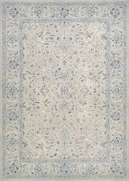 Couristan SULTAN TREASURES Grey Rectangle 2x4 ft Polypropylene Carpet 128523