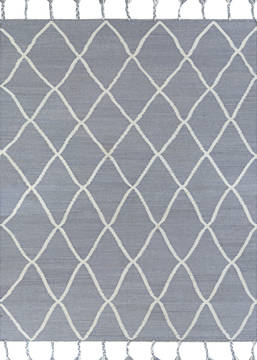 Couristan QUIXOTE Grey Rectangle 3x5 ft Recycled Synthetic Fibers Carpet 128875