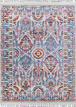 Couristan EVOLUTION Multicolor Rectangle 10x13 ft Polypropylene Carpet 129014