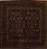 Kashmir Red Square Hand Knotted 99 X 911  Area Rug 251-13257 Thumb 0