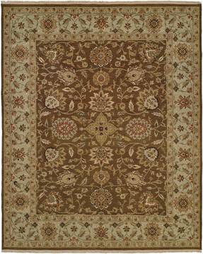 Kalaty CASPIAN Brown Rectangle 12x15 ft Wool Carpet 132852
