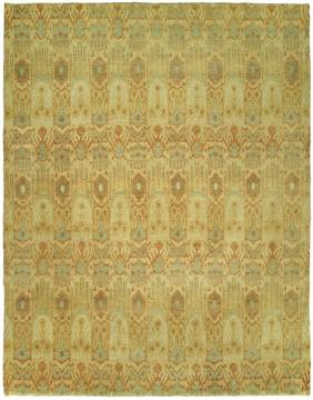 Kalaty LEGACY Yellow Rectangle 10x14 ft Wool Carpet 133321