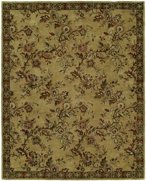 Kalaty NEWPORT MANSIONS Yellow Rectangle 2x3 ft Wool Carpet 133402
