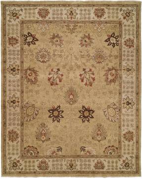 Kalaty OUSHAK Yellow Runner 10 to 12 ft Wool Carpet 133679