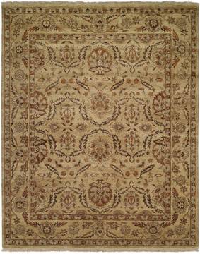 Kalaty PASHA Beige Rectangle 2x3 ft Wool Carpet 133769