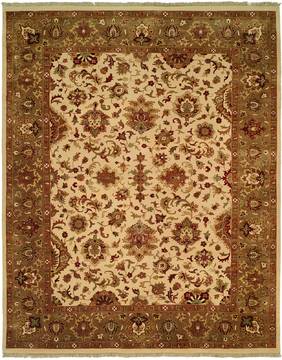 Kalaty ROYALE Beige Rectangle 12x18 ft Wool Carpet 133869