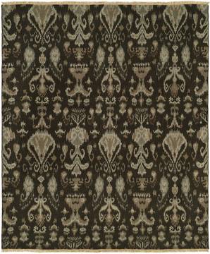Kalaty SOUMAK NATURAL Brown Runner 10 to 12 ft Wool Carpet 134013
