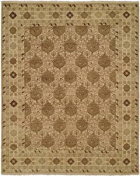 Kalaty SONATA Beige Rectangle 10x14 ft Wool Carpet 134071