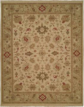 Kalaty SOUMAK Beige Rectangle 6x9 ft Wool Carpet 134288
