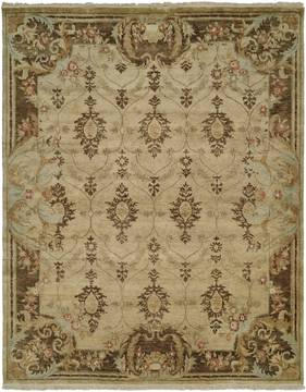 Kalaty TUSCANY Beige Rectangle 6x9 ft Wool Carpet 134371