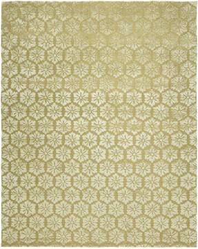 Kalaty VALENCIA Grey Rectangle 2x3 ft Wool and Silkette Carpet 134451