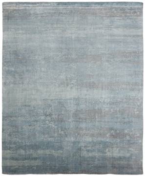 Kalaty REMY Blue Rectangle 12x15 ft Silkette Carpet 134821
