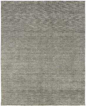 Kalaty TERRA Grey Runner 10 to 12 ft Wool and Silkette Carpet 135113