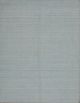 Modern-Contemporary Blue Hand Loomed 5'4" X 6'11"  Area Rug 301-135806