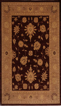 Pishavar Red Hand Knotted 9'0" X 11'9"  Area Rug 301-135866