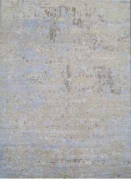 Modern Beige Hand Knotted 8'0" X 10'0"  Area Rug 903-136144