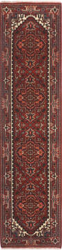 Indian vintage Multicolor Runner 10 to 12 ft Wool and Cotton Carpet 136503