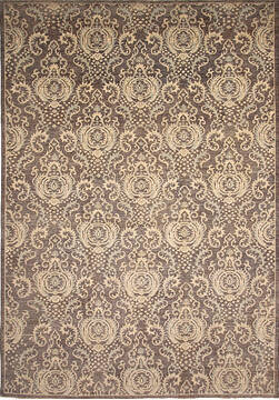 Ziegler Brown Hand Knotted 9'9" X 14'4"  Area Rug 254-136512