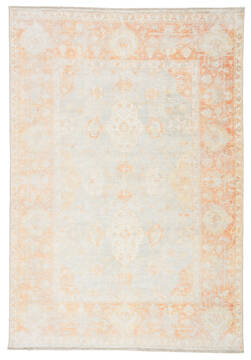 Jaipur Living Boheme Orange Rectangle 6x9 ft Polyester and Cotton Carpet 138294