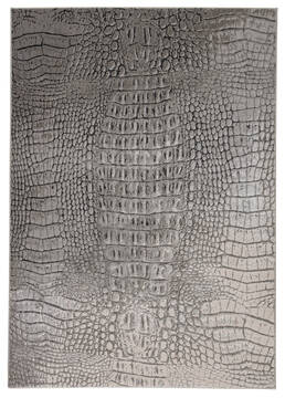 Jaipur Living Catalyst Grey Rectangle 5x8 ft Polypropylene and Polyester Carpet 138653