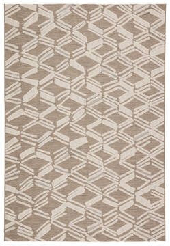 Jaipur Living Fresno Beige Rectangle 2x4 ft Polypropylene and Polyester Carpet 138794