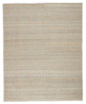 Jaipur Living Gaia Beige Rectangle 8x10 ft Wool and Viscose Carpet 138837