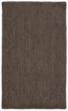 Jaipur Living Naturals Tobago Brown Rectangle 5x8 ft Jute Carpet 139165