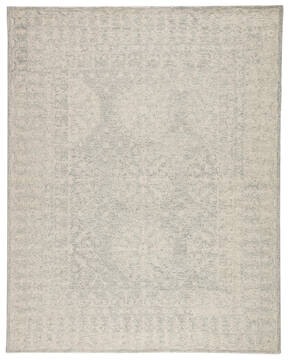 Jaipur Living Province Grey Rectangle 5x8 ft Wool Carpet 139304