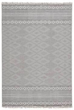 Jaipur Living Tikal Grey Rectangle 2x4 ft Polypropylene and Polyester Carpet 139626