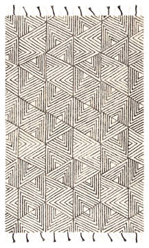 Jaipur Living Vera By Nikki Chu White Rectangle 5x8 ft Wool Carpet 139780