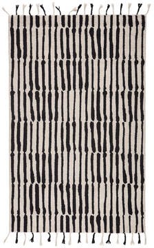 Jaipur Living Vera By Nikki Chu Black Rectangle 5x8 ft Wool Carpet 139808