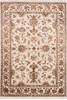 Jaipur White Hand Knotted 51 X 72  Area Rug 905-139980 Thumb 0