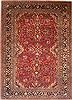 Kashan Red Hand Knotted 108 X 1410  Area Rug 100-14793 Thumb 0