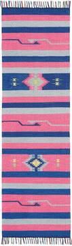 Nourison Baja Purple Runner 6 to 9 ft Polyester Carpet 140853