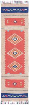 Nourison Baja Red Runner 6 to 9 ft Polyester Carpet 140868