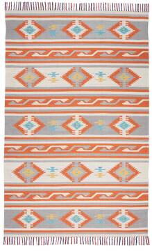Nourison Baja Beige Rectangle 5x7 ft Polyester Carpet 140884