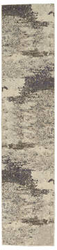 Nourison Celestial Beige Runner 6 ft and Smaller Polypropylene Carpet 140927