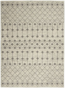 Nourison Grafix Beige Rectangle 4x6 ft Polypropylene Carpet 141288