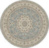 nourison_living_treasures_collection_wool_blue_round_area_rug_141567