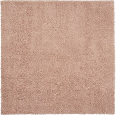 Nourison Malibu Shag Purple Square 7 to 8 ft Polypropylene Carpet 141668