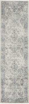 Nourison Malta Beige Runner 6 to 9 ft Polypropylene Carpet 141684