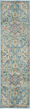 Nourison Passion Beige Runner 6 ft and Smaller Polypropylene Carpet 142100
